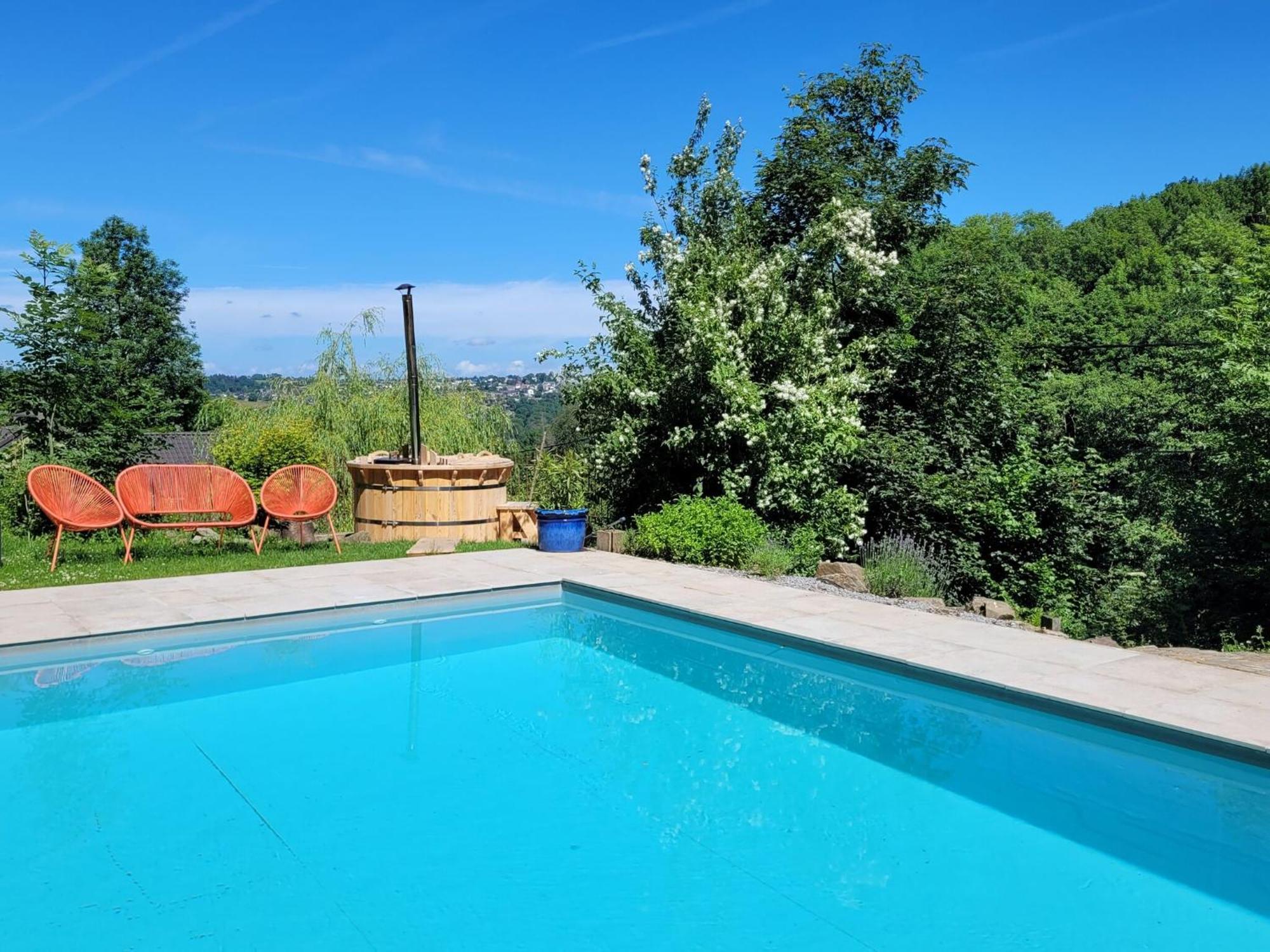 Nice Holiday Home In Nature With Sauna, Hot Tub En Swimming Pool Verviers Luaran gambar